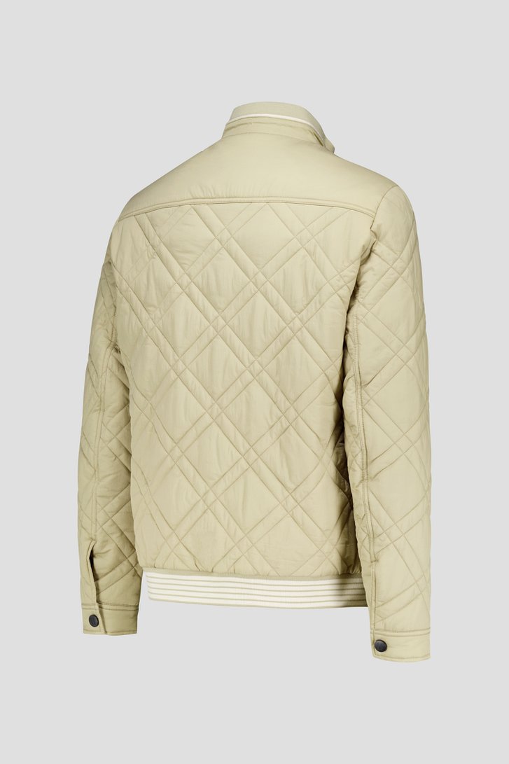 Veste beige légère matelassée - Déperlant de Upper East pour Hommes