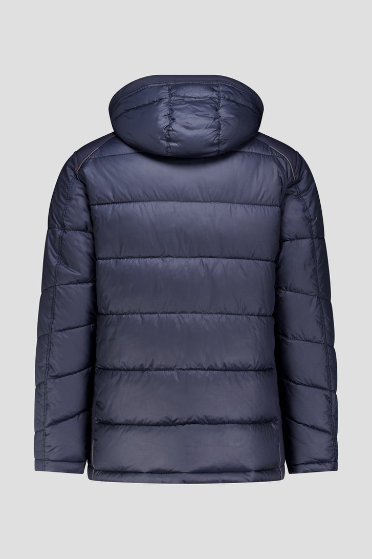 Photo produit 2 de Veste bleu foncé matelassée avec capuche de Gate One pour Hommes