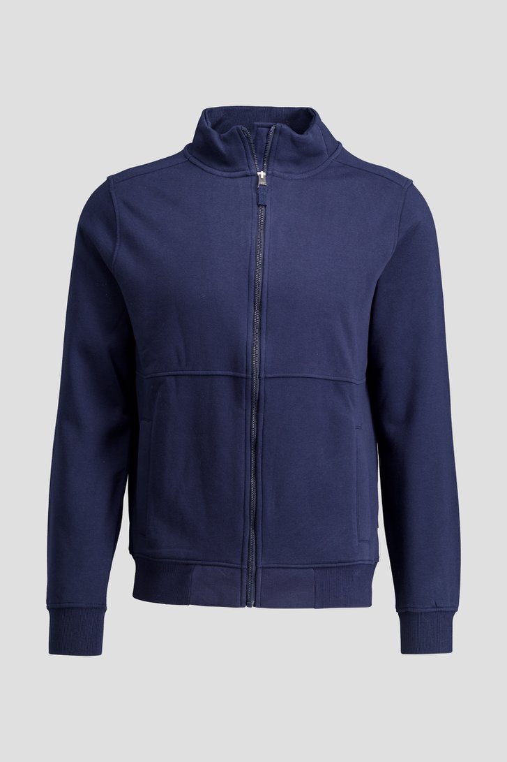 Photo produit 1 de Veste bleu foncé zippée de Liberty Island pour Hommes