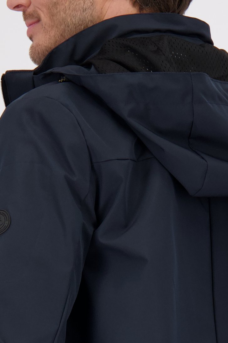 Veste bleu marine avec capuche de District pour Hommes