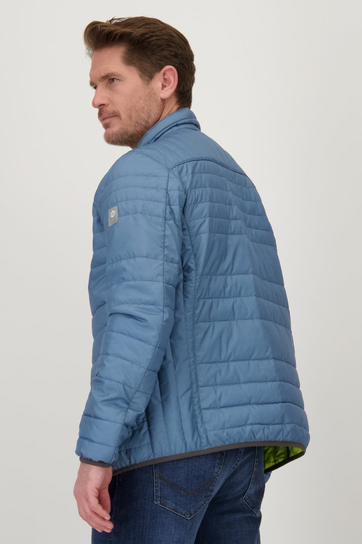 Veste bleue légèrement matelassée de Gate One pour Hommes