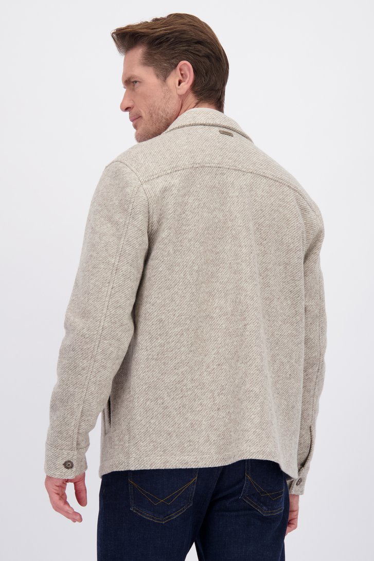 Le dos de Veste casual beige  de Dansaert Blue pour Hommes