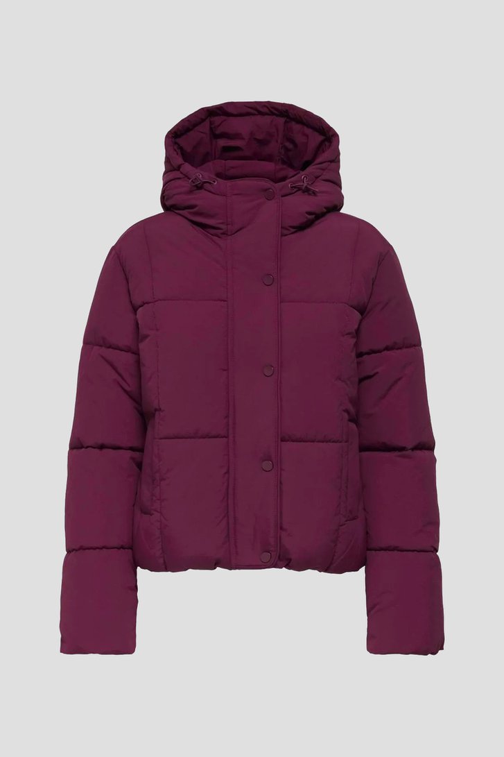 Photo produit 2 de Veste courte matelassée bordeaux de JDY pour Femmes