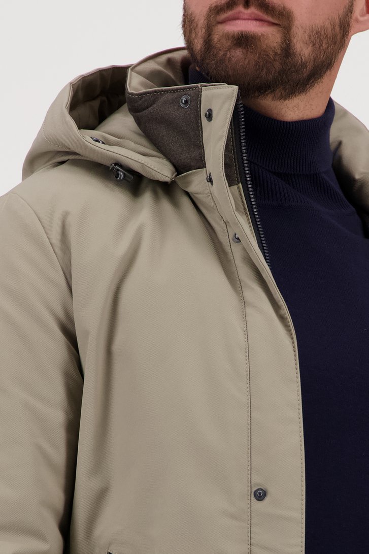 Veste d'hiver beige de Gate One pour Hommes