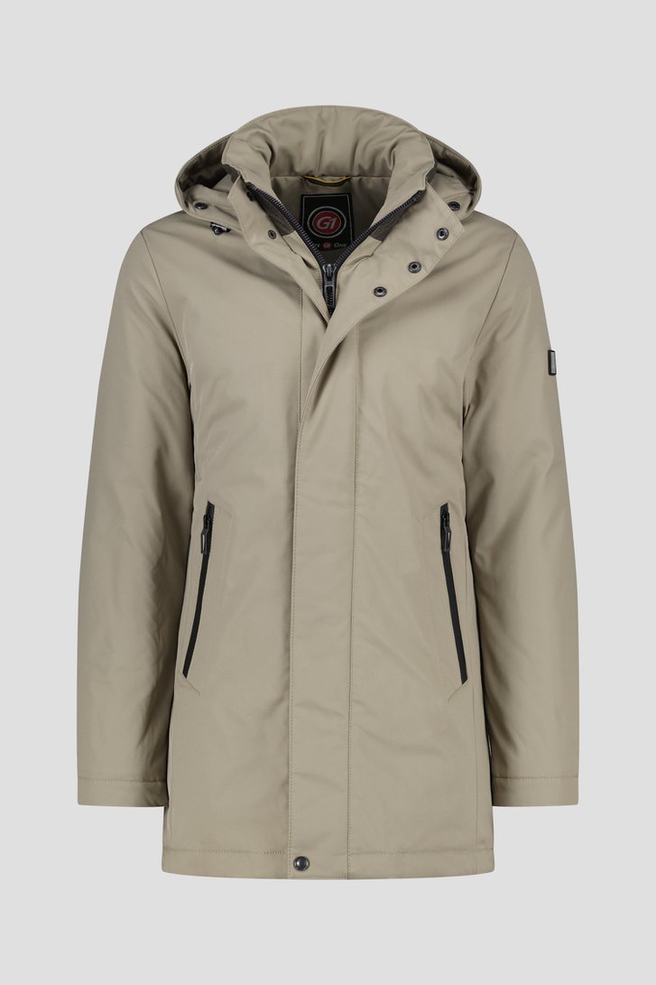Veste d'hiver beige de Gate One pour Hommes