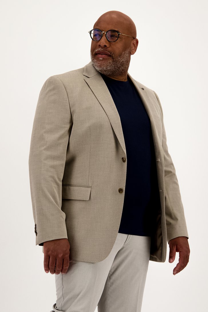 Veste de costume beige - Cruise - Comfort fit de Dansaert Black pour Hommes