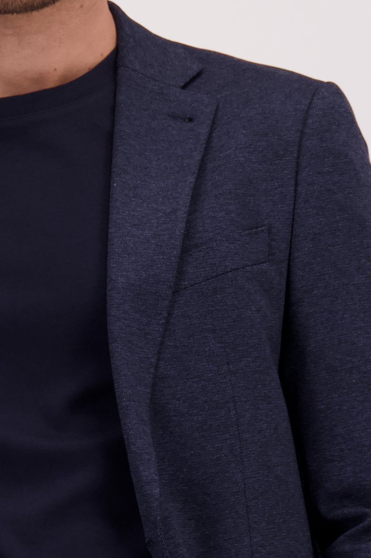 Photo supplémentaire 3 de Veste de costume bleu foncé chiné de Benvenuto pour Hommes