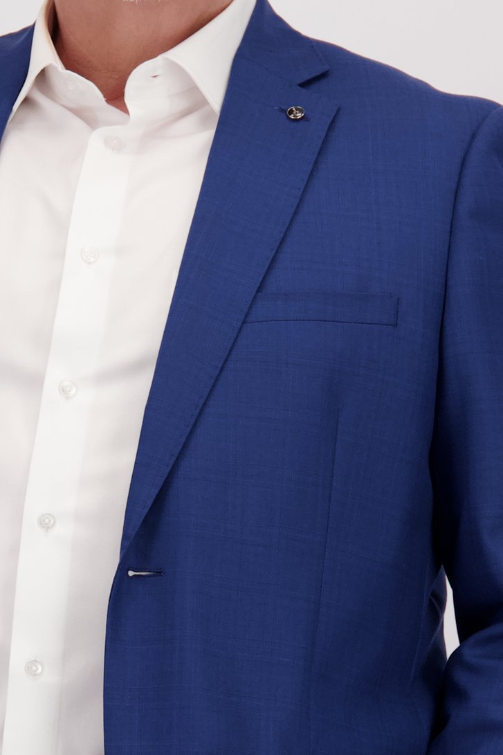 Veste de costume bleu foncé - Comfort fit de Dansaert Black pour Hommes