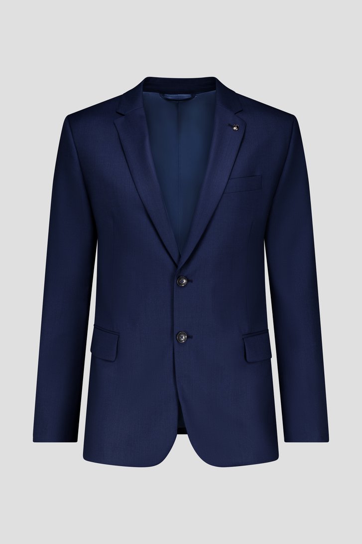 Veste de costume bleu foncé - slim fit de Dansaert Black pour Hommes