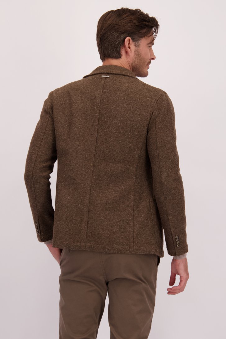 Le dos de Veste de costume brun - Regular fit de Upper East pour Hommes