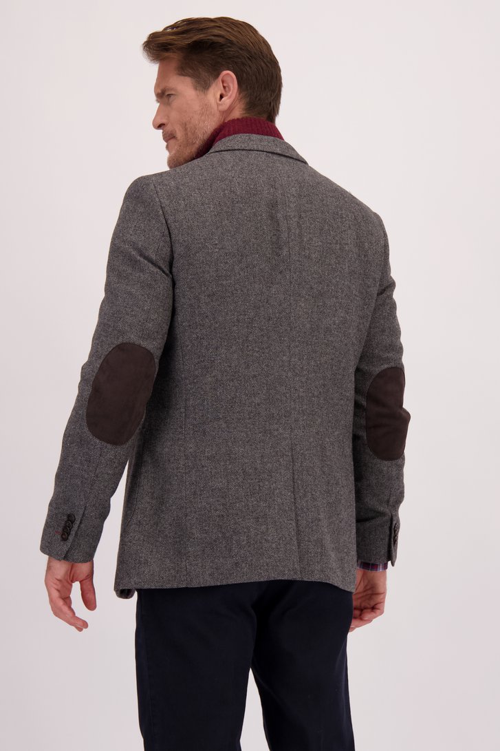 Le dos de Veste de costume gris foncé - regular fit de Dansaert Blue pour Hommes