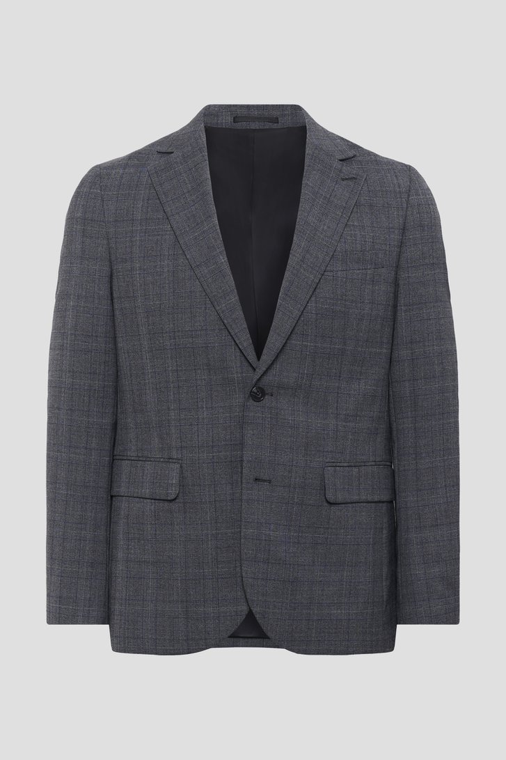 Photo produit 1 de Veste de costume grise à carreaux de Matinique pour Hommes