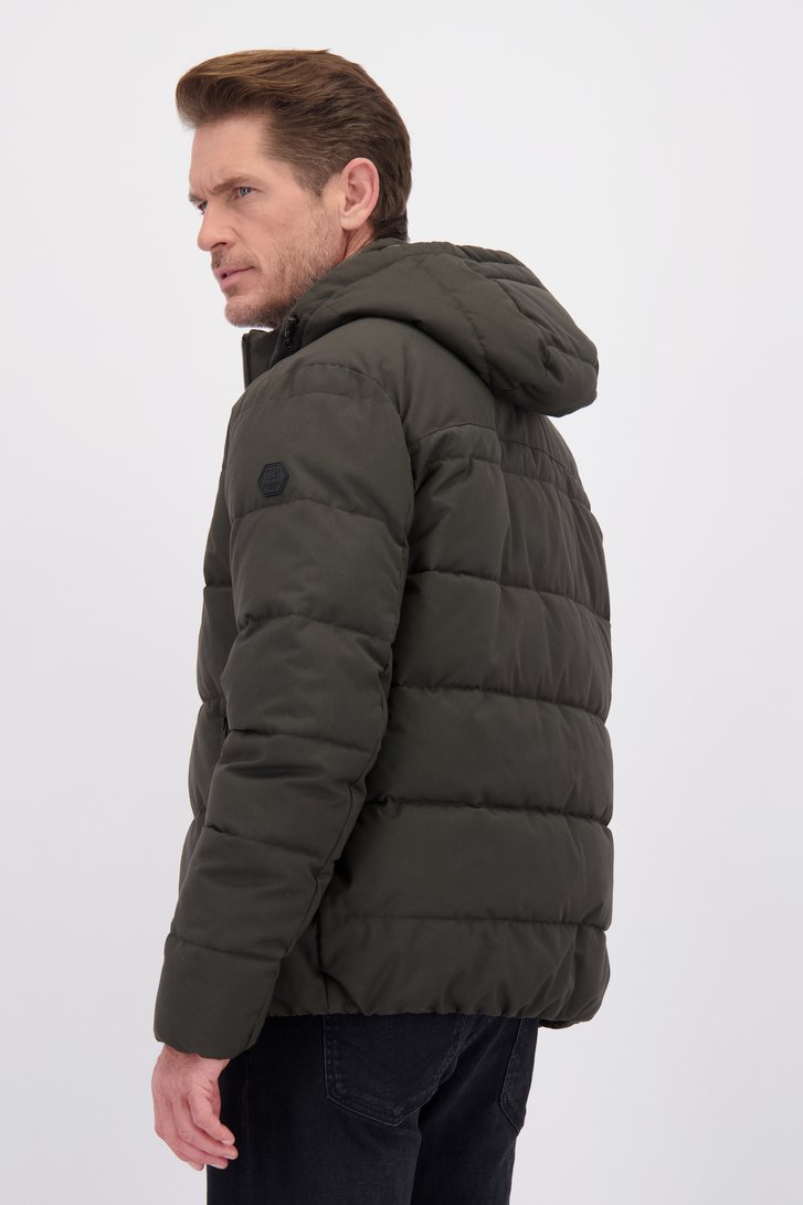 Le dos de Veste de pluie anthracite de Dansaert Blue pour Hommes