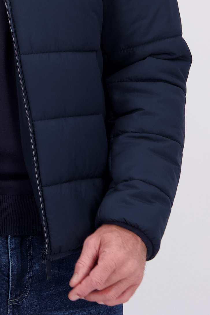 Détail de Veste de pluie bleu foncé de Dansaert Blue pour Hommes