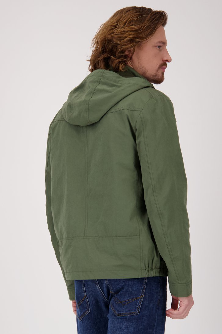 Veste déperlante vert foncé de Ravøtt pour Hommes