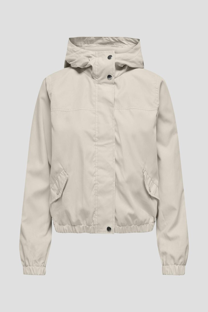 Veste écrue avec capuche de JDY pour Femmes