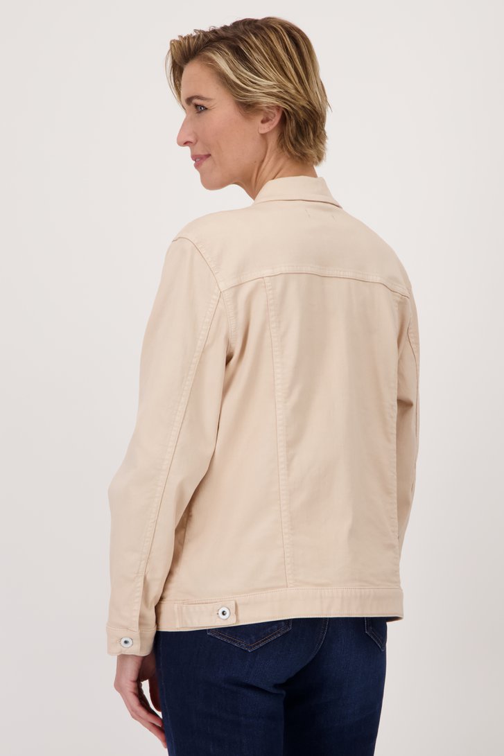 veste en jean beige de Claude Arielle pour Femmes