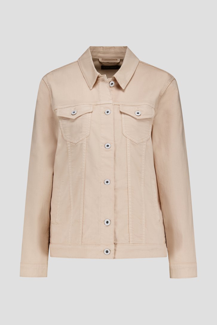 veste en jean beige de Claude Arielle pour Femmes