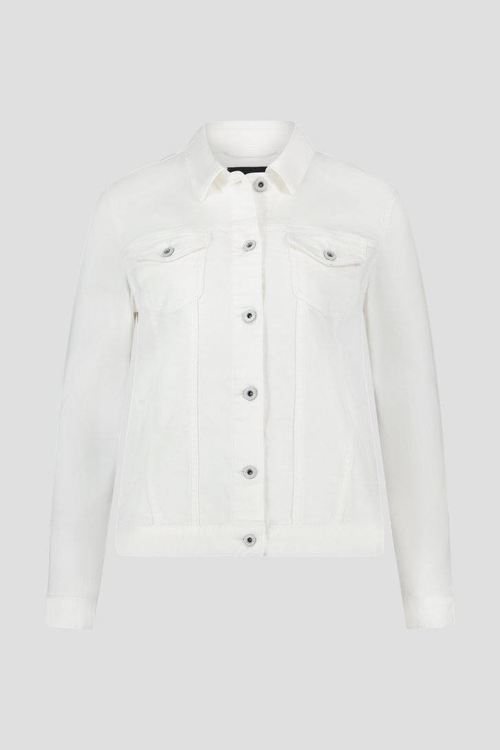 Veste en jean blanche  de Claude Arielle pour Femmes