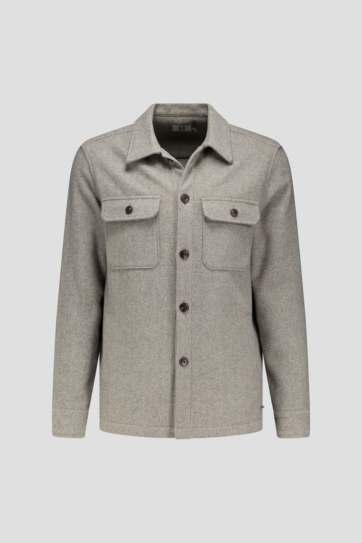 Photo produit 1 de Veste en laine gris clair  de Upper East pour Hommes