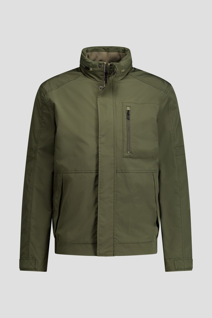 Photo produit 1 de Veste kaki avec capuche amovible de Ravøtt pour Hommes