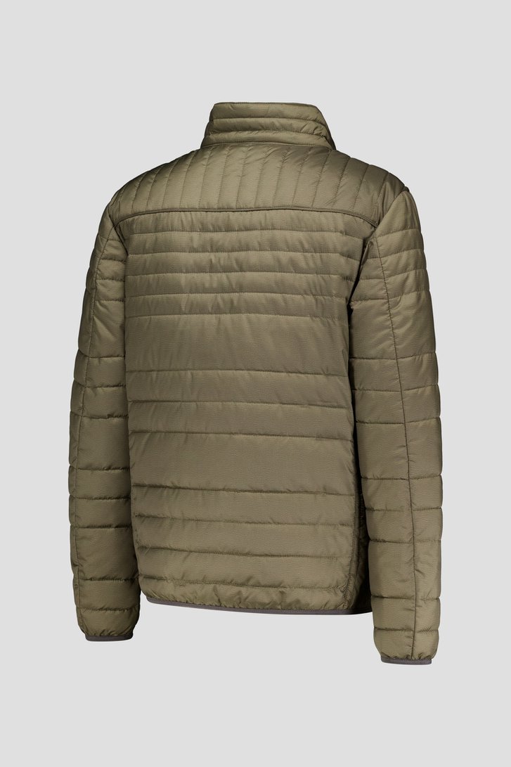 Veste kaki légèrement matelassée de Gate One pour Hommes