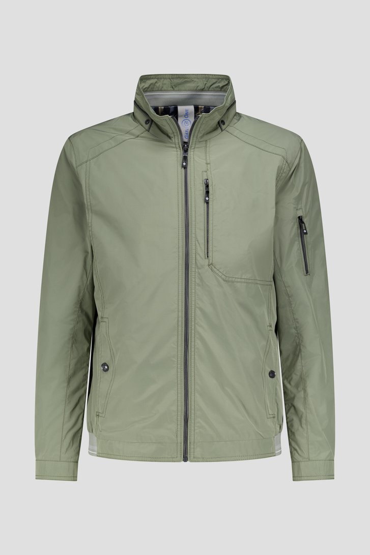 Veste kaki sans capuche de Gate One pour Hommes
