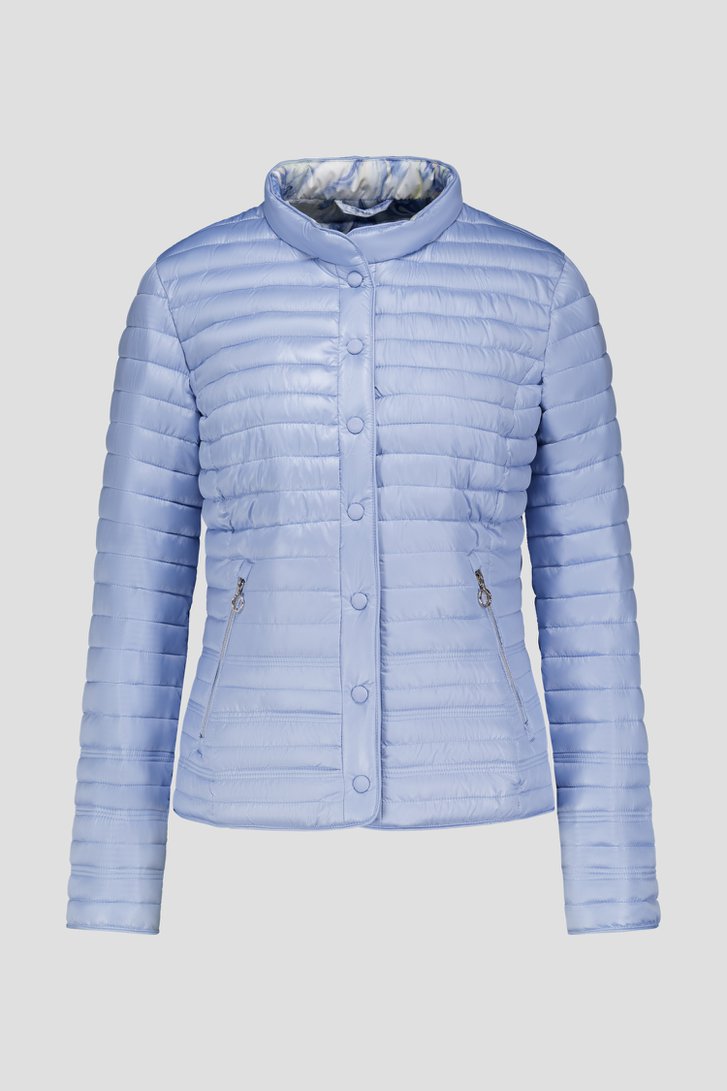 Veste légère matelassée bleu clair de Barbara Lebek pour Femmes