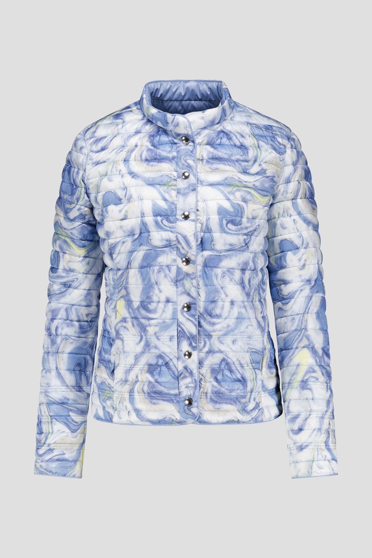 Veste légère matelassée bleu clair de Barbara Lebek pour Femmes
