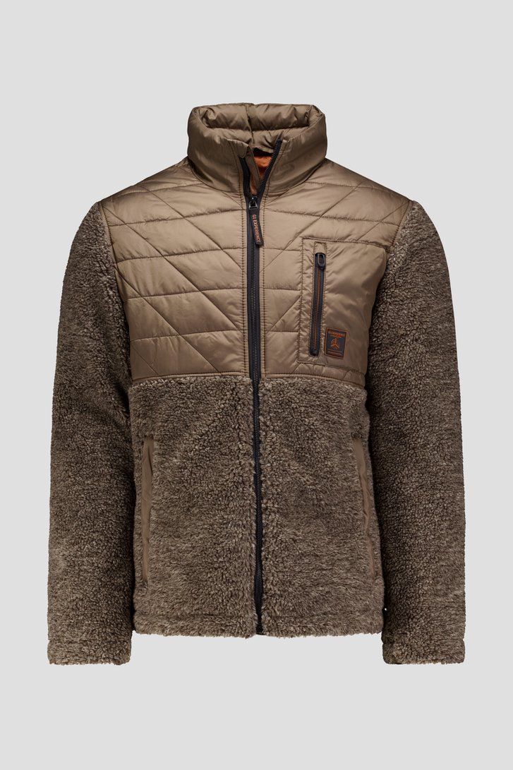 Photo produit 1 de Veste marron avec teddy de Gate One pour Hommes