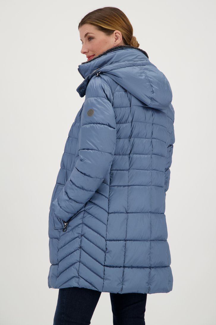 Veste matelassée bleu clair de Barbara Lebek pour Femmes
