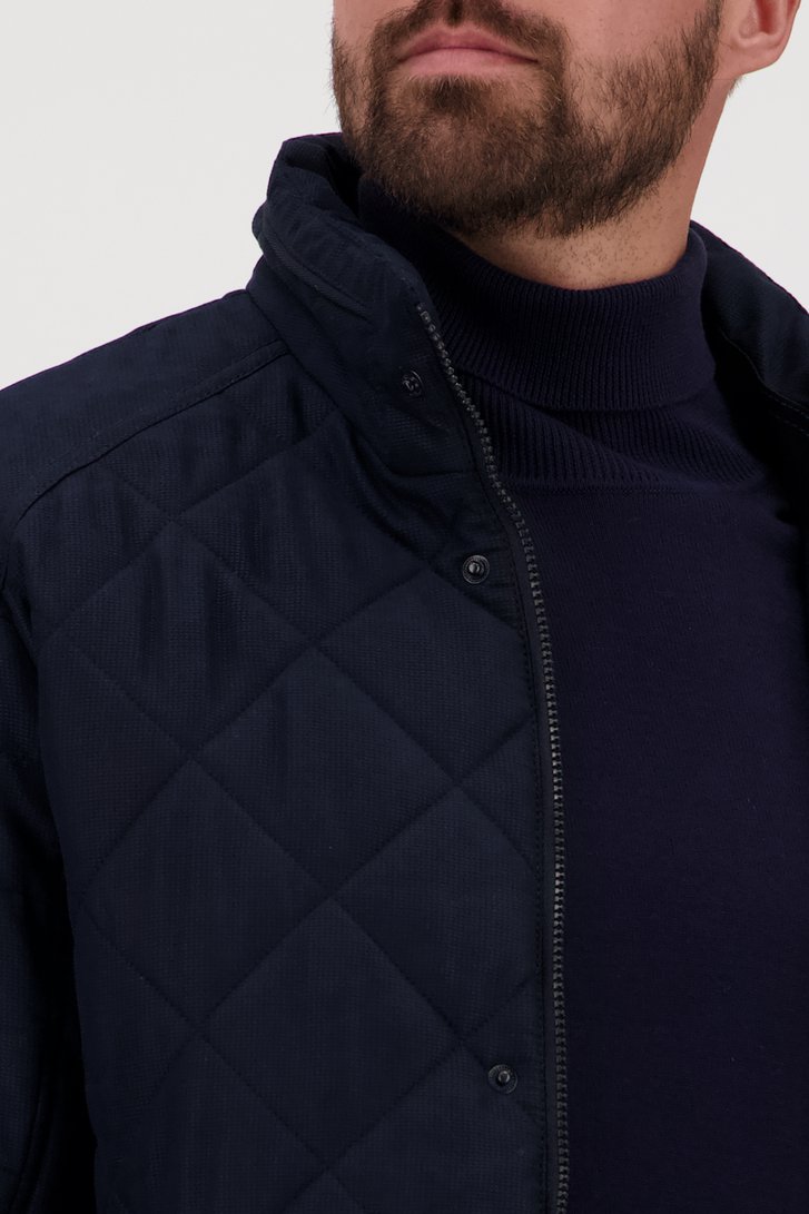Veste matelassée bleu foncé	 de Gate One pour Hommes