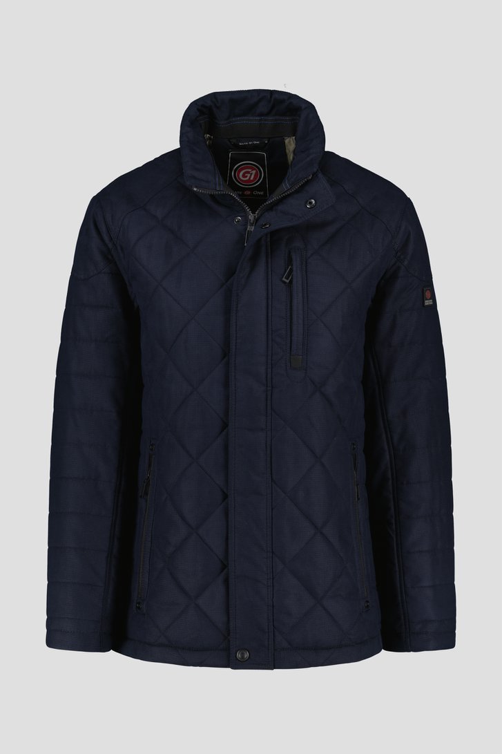 Veste matelassée bleu foncé	 de Gate One pour Hommes