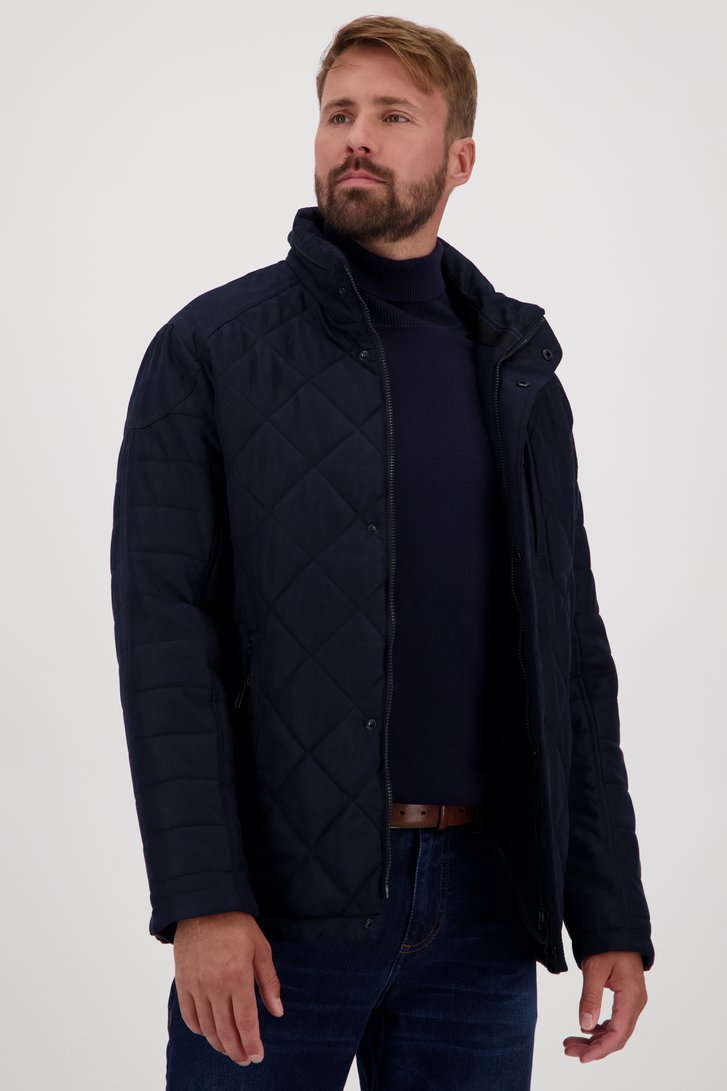 Veste matelassée bleu foncé	 de Gate One pour Hommes