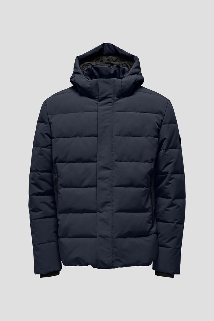 Photo produit 1 de Veste matelassée bleu foncé de Only & Sons pour Hommes