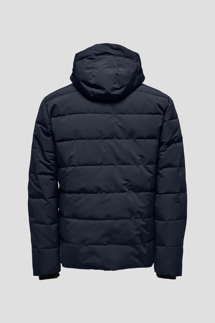 Photo produit 2 de Veste matelassée bleu foncé de Only & Sons pour Hommes