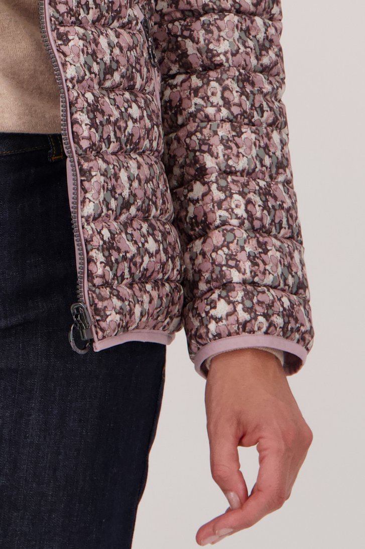 Veste matelassée rose - réversible de Barbara Lebek pour Femmes