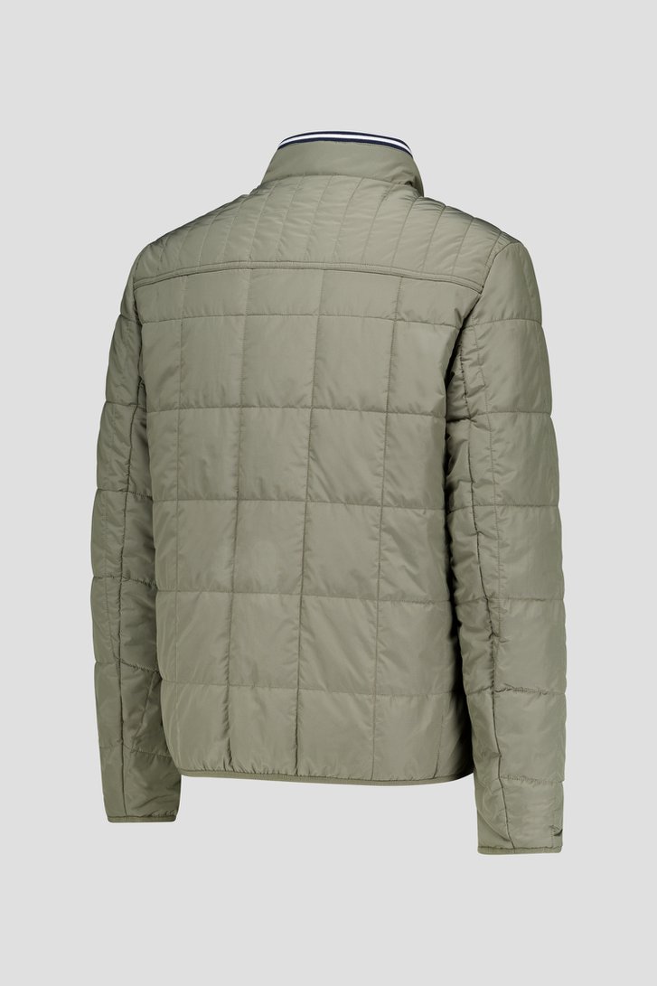 Veste matelassée vert olive de Dansaert Blue pour Hommes