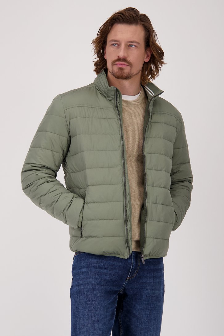Veste matelassée verte - Déperlante de Ravøtt pour Hommes