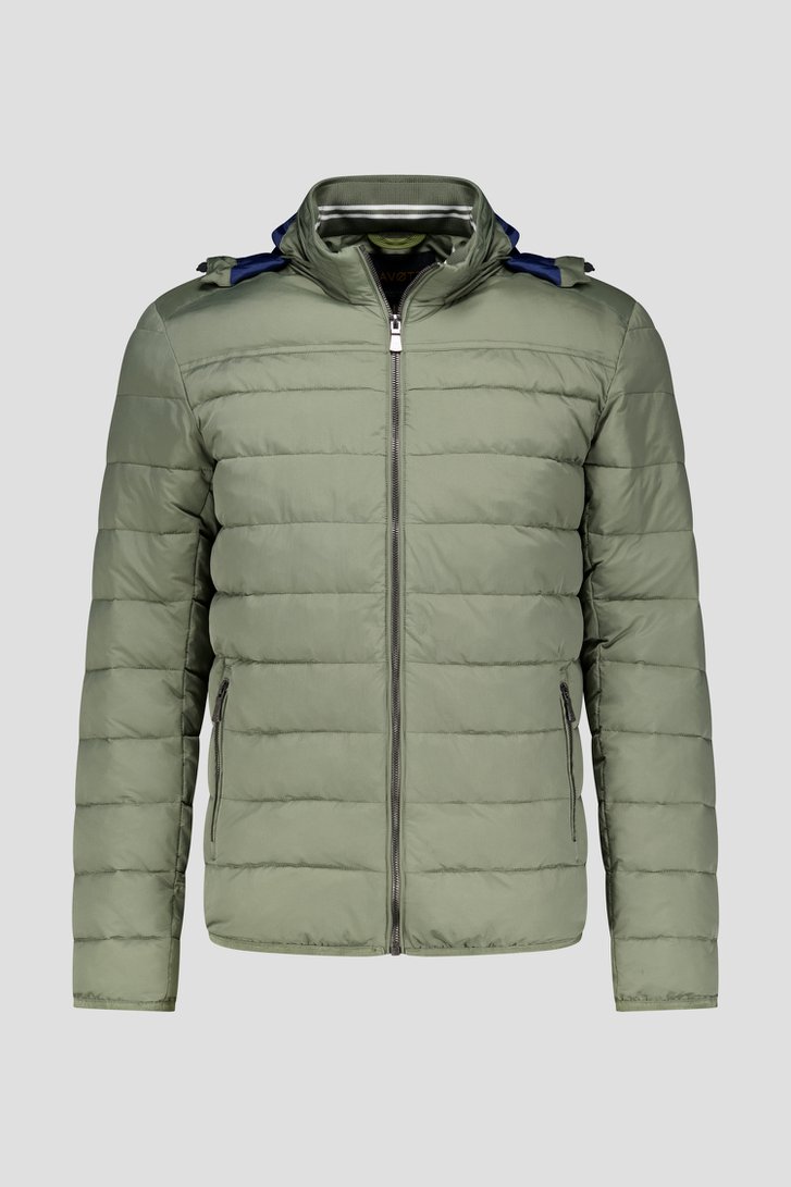 Veste matelassée verte - Déperlante de Ravøtt pour Hommes