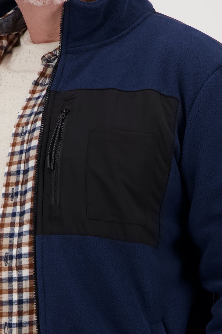 Veste polaire bleu foncé	 de Jefferson pour Hommes