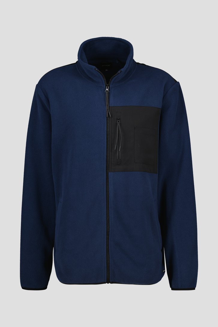 Veste polaire bleu foncé	 de Jefferson pour Hommes