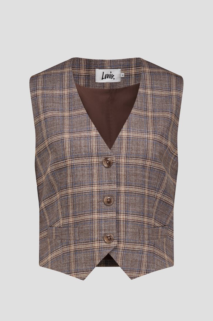 Photo produit 1 de Veste sans manche Brun de Louise pour Femmes