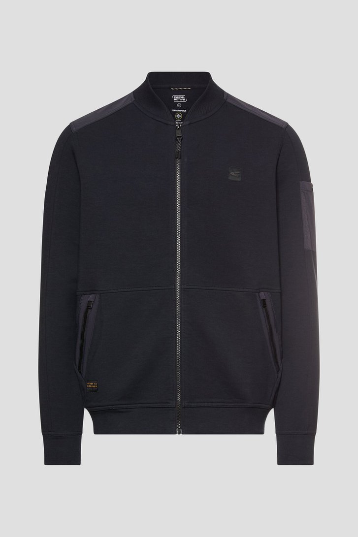 Photo produit 1 de Veste sweat bleu foncé de Camel active pour Hommes