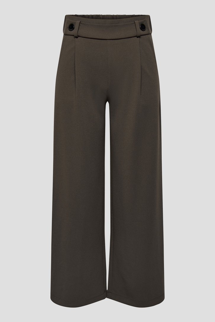 Productfoto 1 van Wijde bruine broek door JDY voor Dames