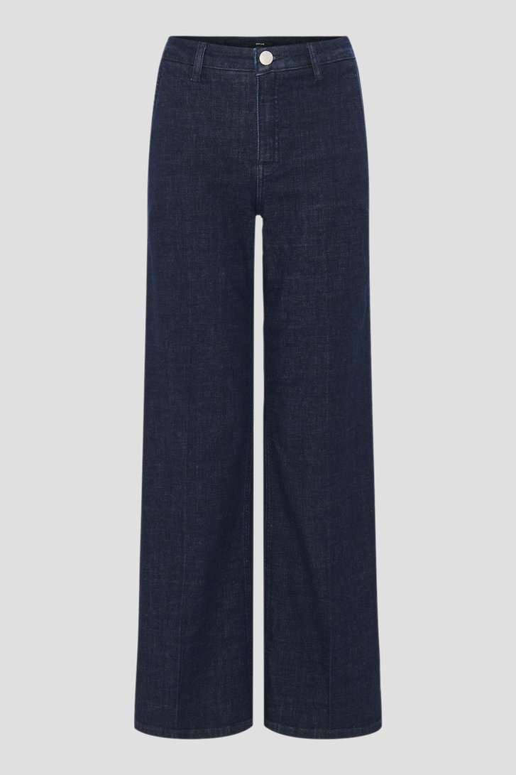 Wijde donkerblauwe jeans van Opus voor Dames