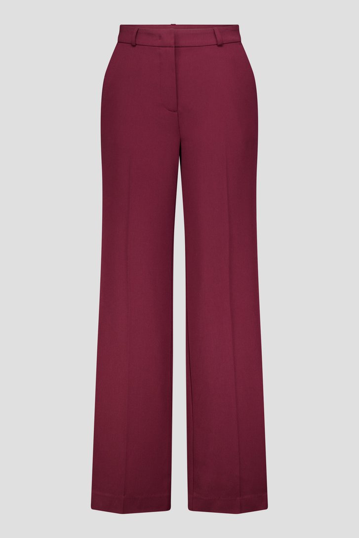 Productfoto 1 van Wijde geklede broek - Bordeaux door Liberty Island voor Dames