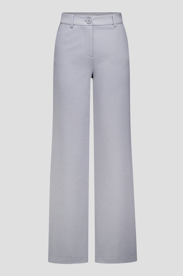 Productfoto 1 van Wijde grijze broek  door Libelle voor Dames