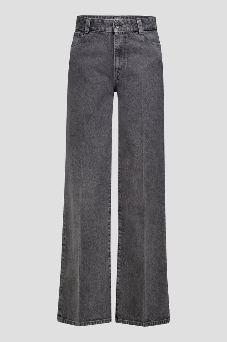 Productfoto 1 van Wijde grijze jeans door Louise voor Dames