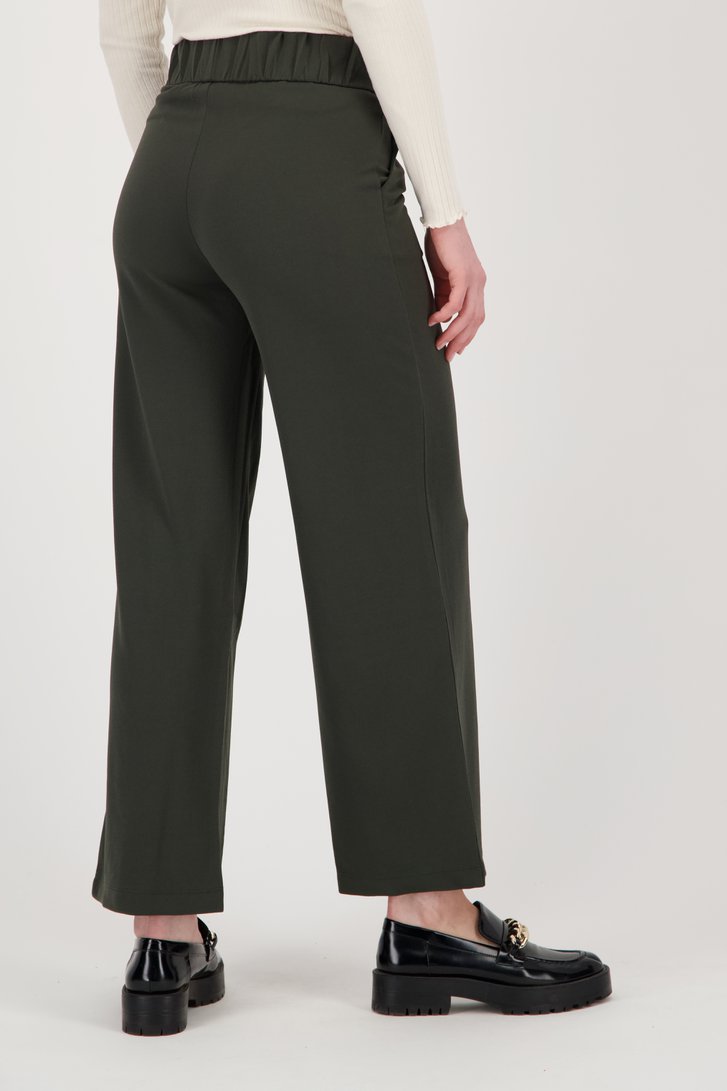 Wijde kaki broek van JDY voor Dames